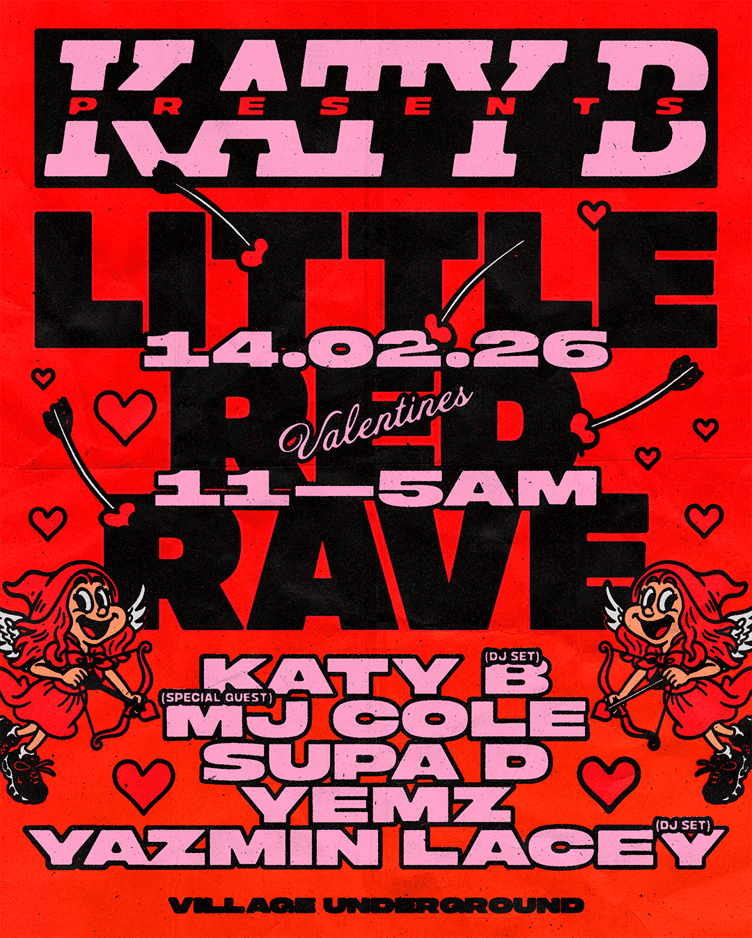 Katy B Presents: Little Red Rave Valentines Special Cover