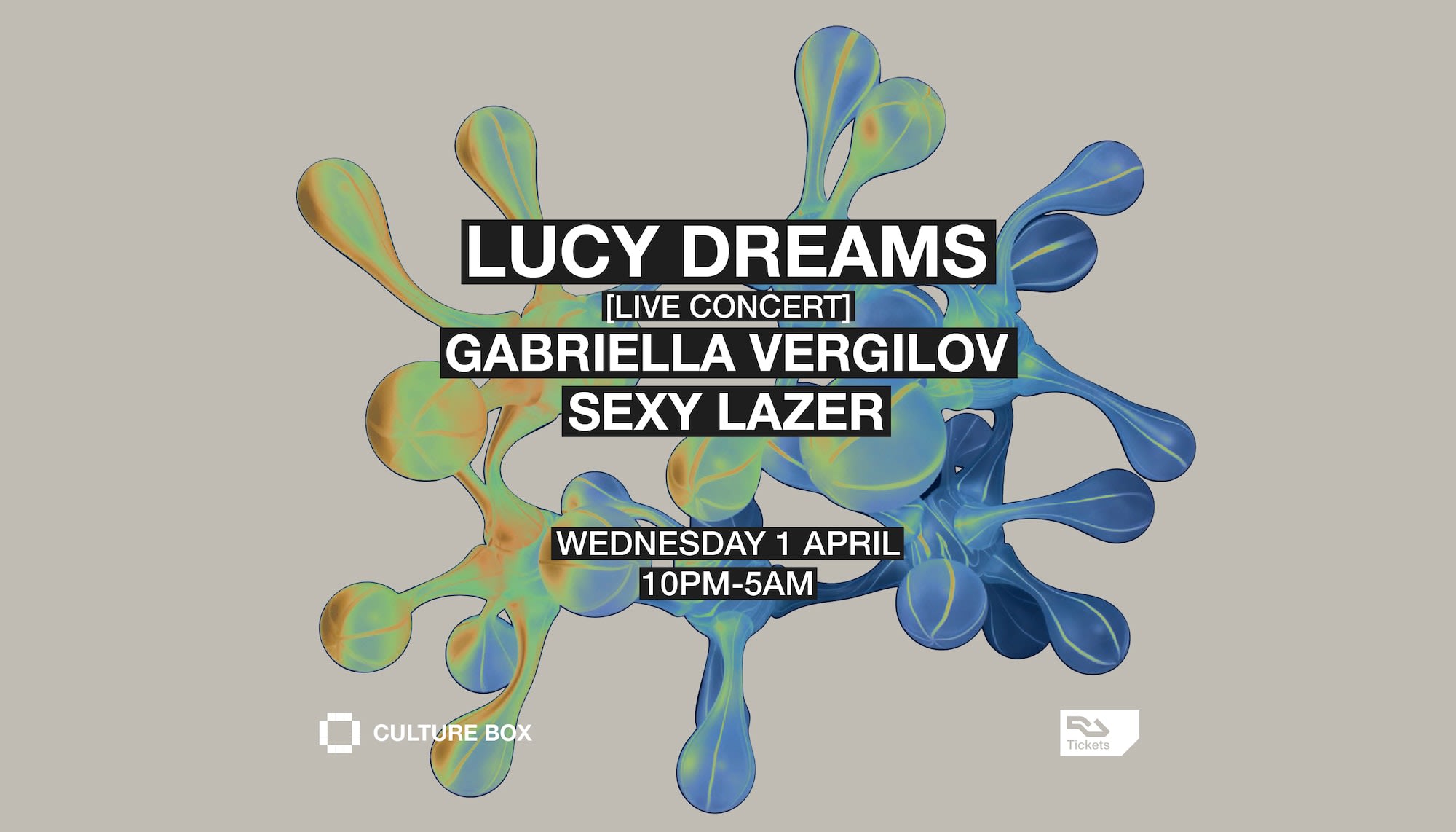 Lucy Dreams [Live Concert] / Gabriella Vergilov / Sexy Lazer Cover