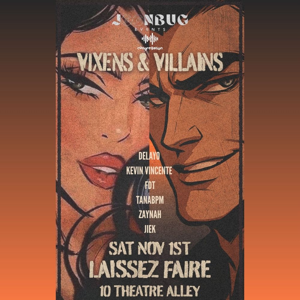 Laissez Faire's Vixens & Villians Halloween Party On 11/1 Cover