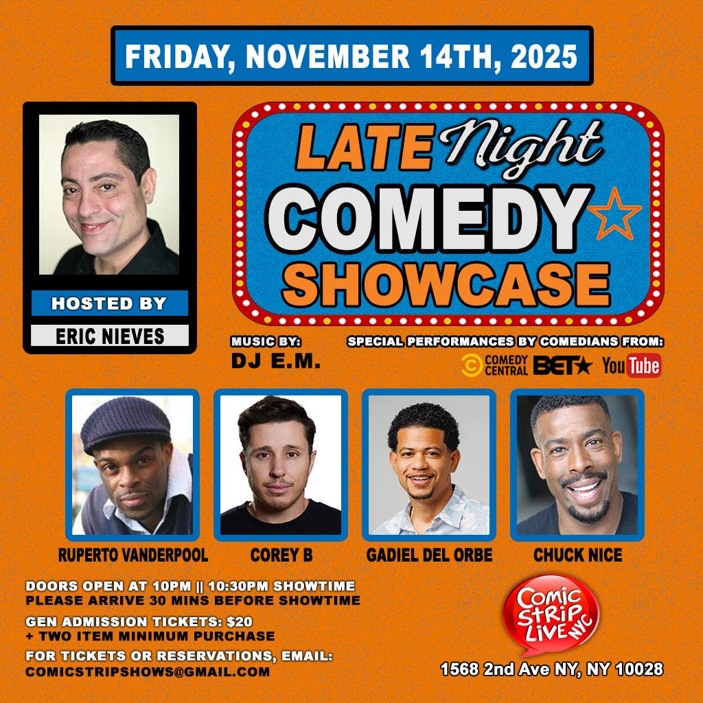 Late Night Comedy Showcase Cover
