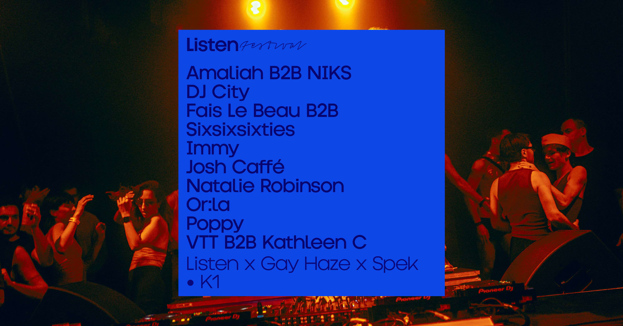 Listen X Gay Haze X Spek Cover