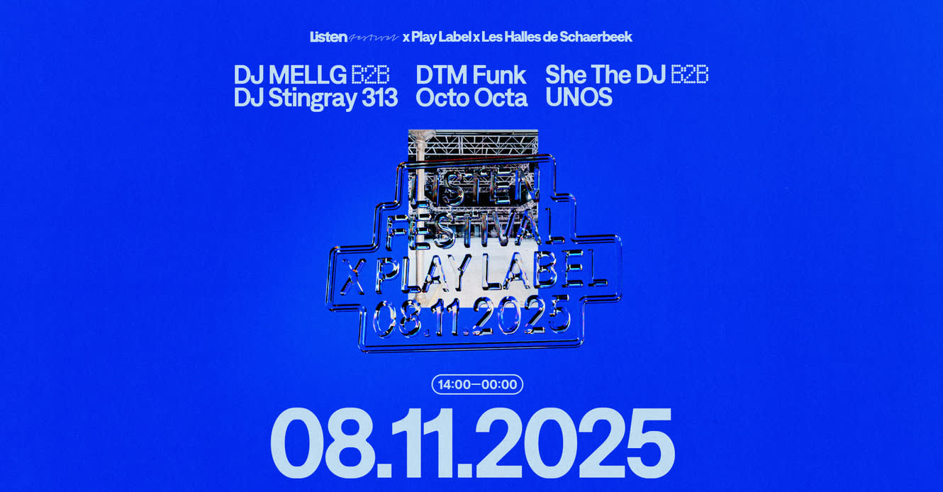 Listen X Play Label X Les Halles De Schaerbeek - Daytime Party Cover