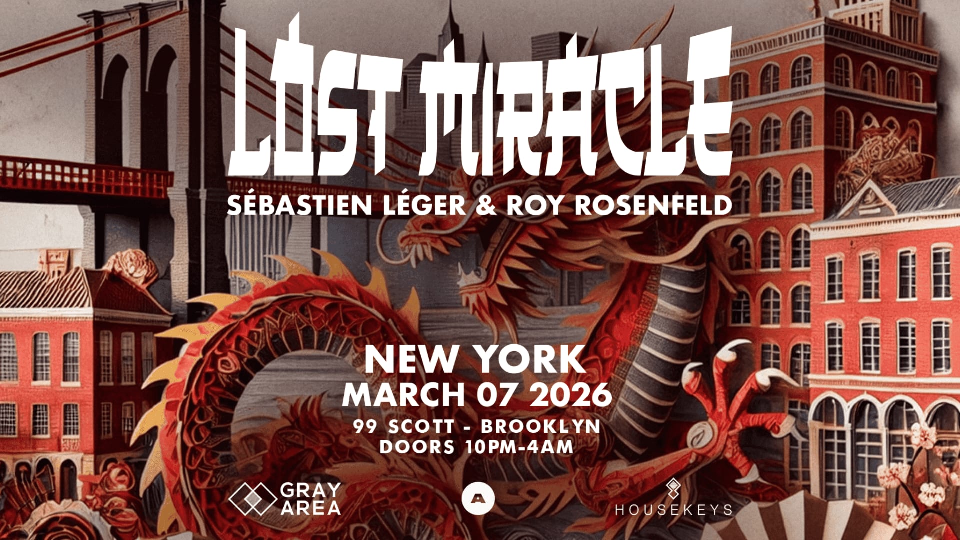 Lost Miracle: Sébastien Léger X Roy Rosenfeld Cover