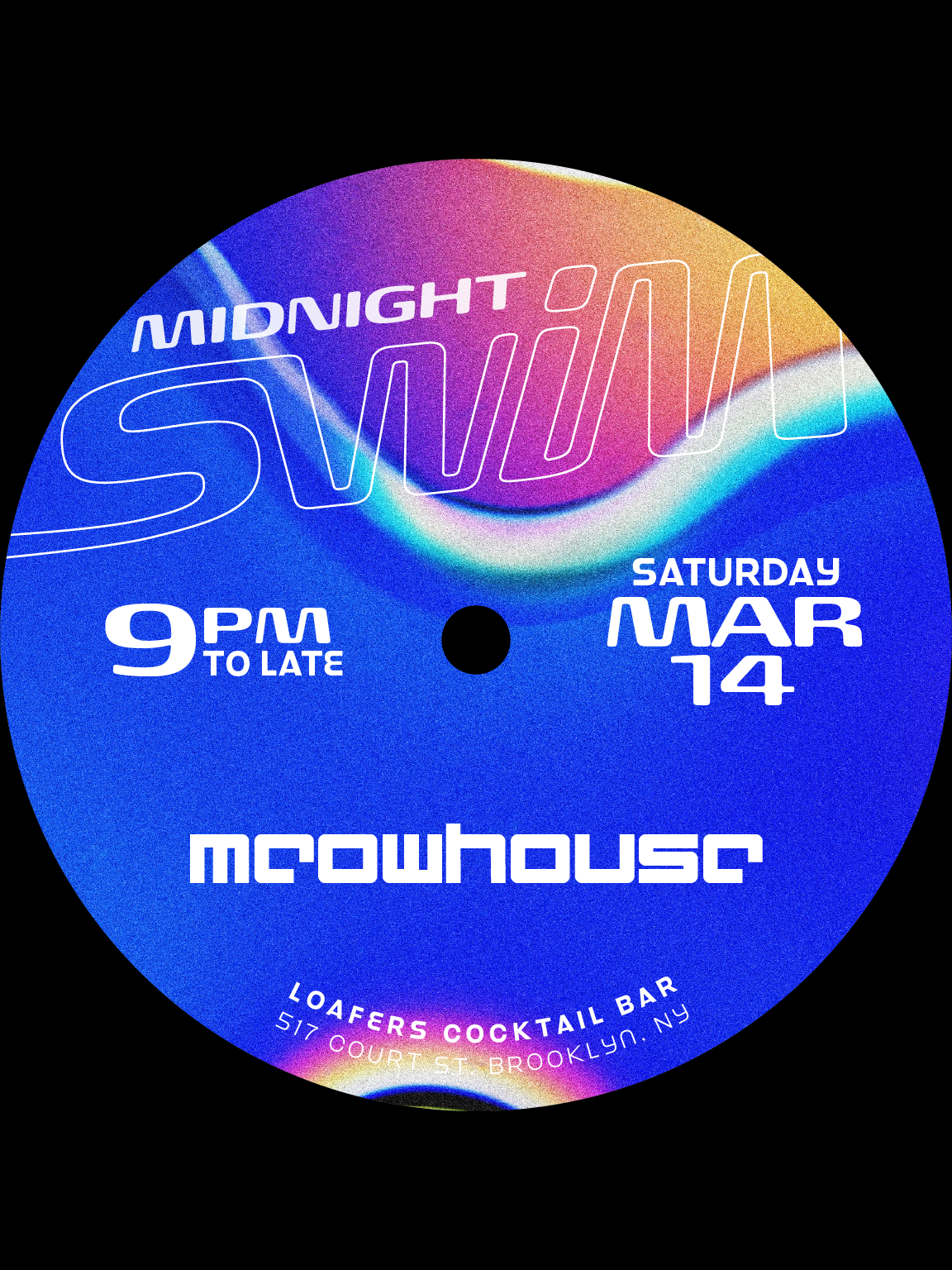 Midnight Swim: Meowhouse Cover
