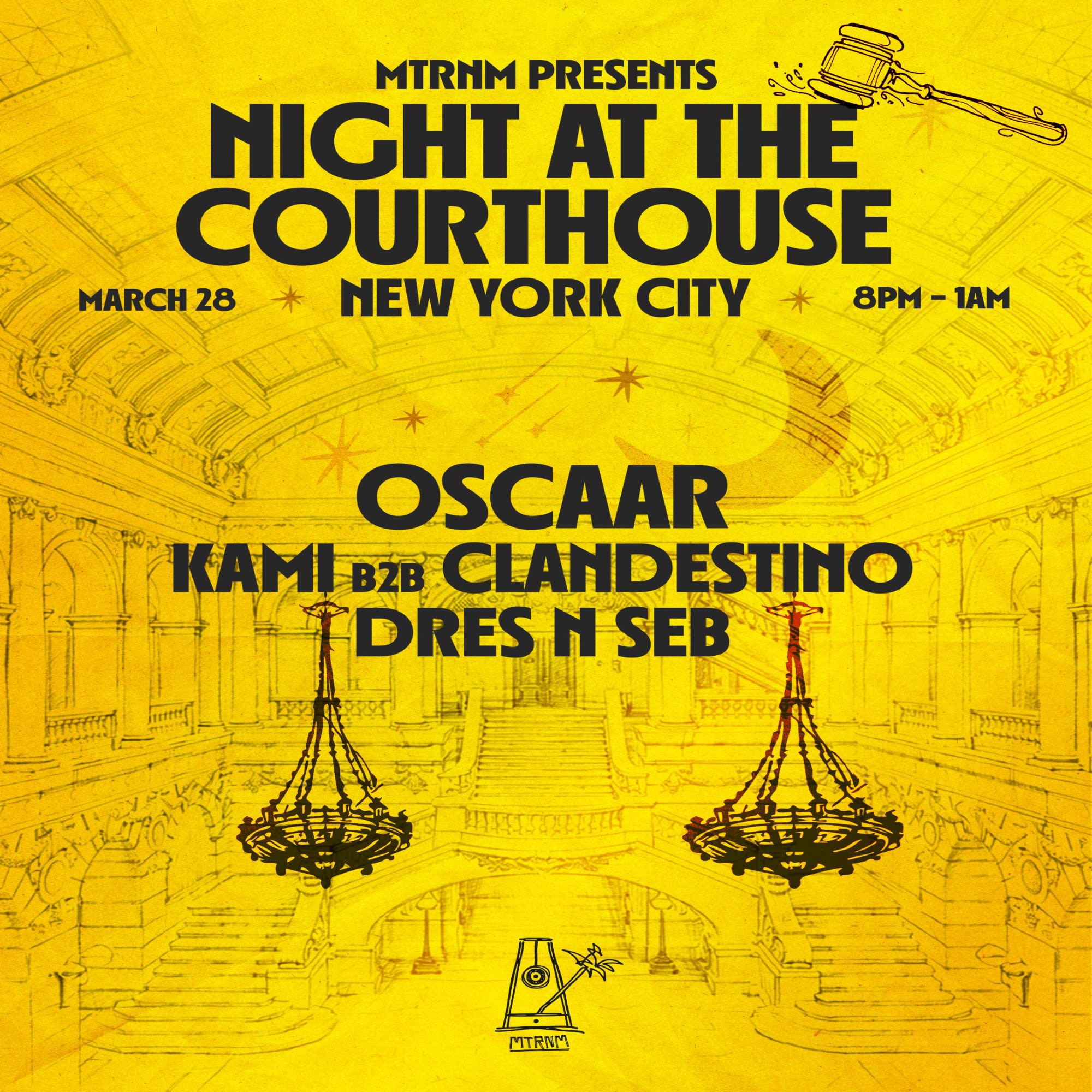 Mtrnm Presents: Night At The Courthouse Nyc Cover