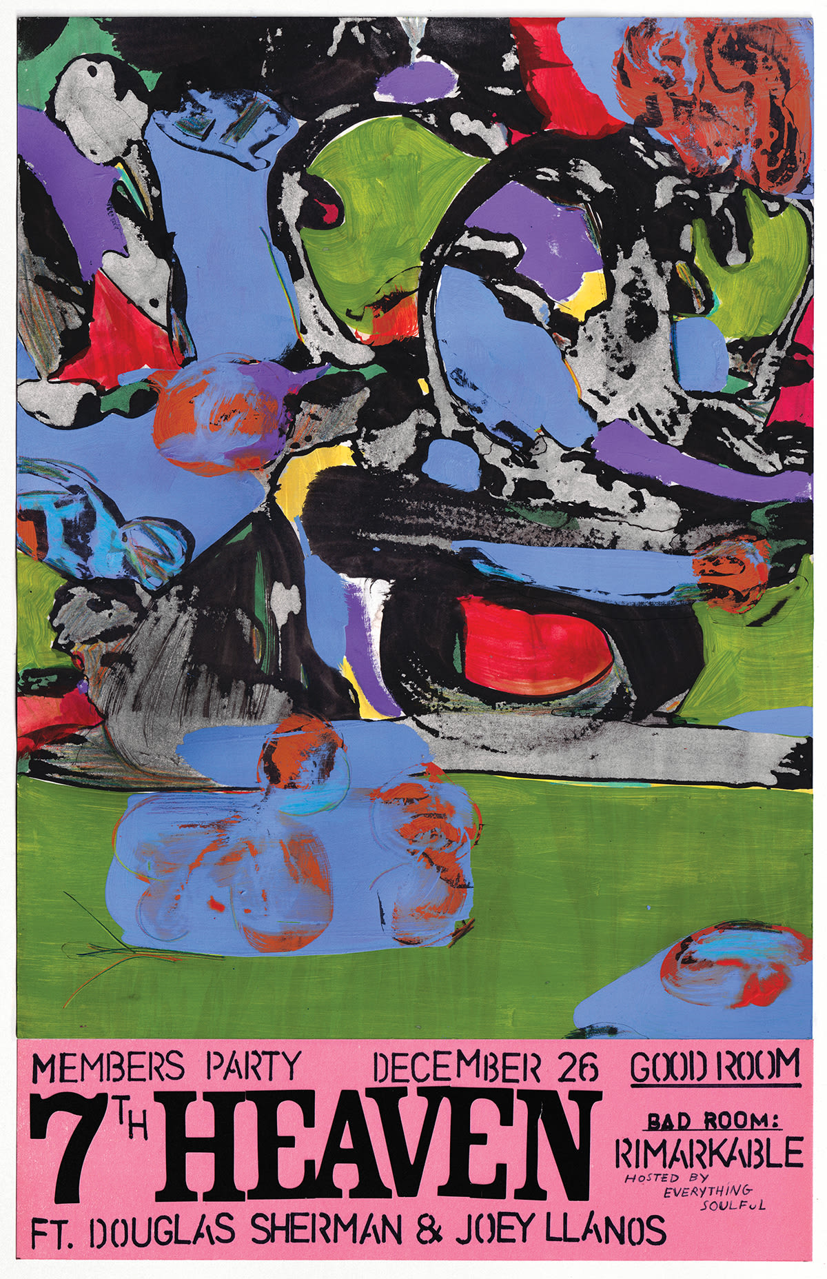 Members Party: 7th Heaven Ft Douglas Sherman And Joey Llanos, Rimarkable, Everything Soulful  Cover