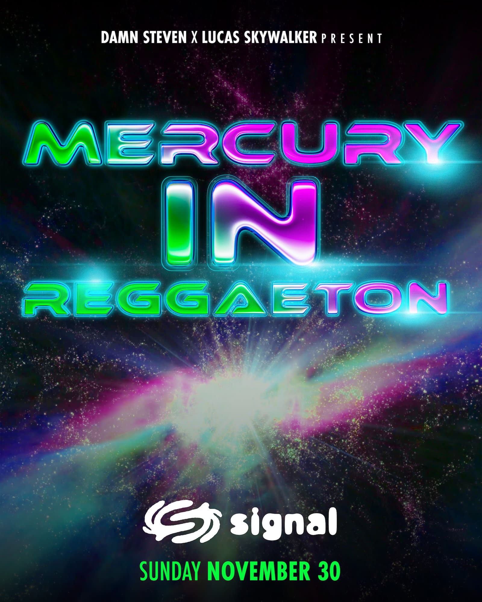 Mercury In Reggaeton: Brooklyn Cover