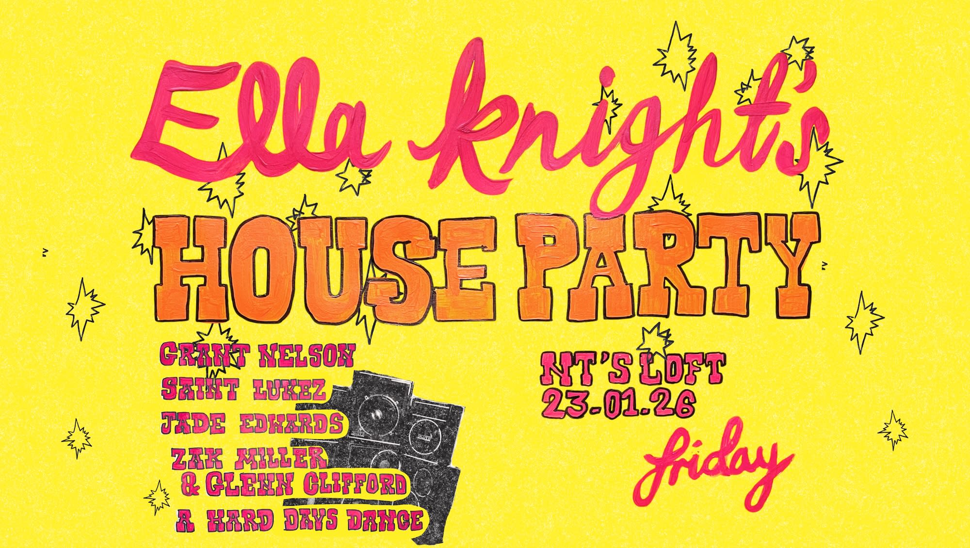 Nt's Loft: Ella Knight's House Party Cover