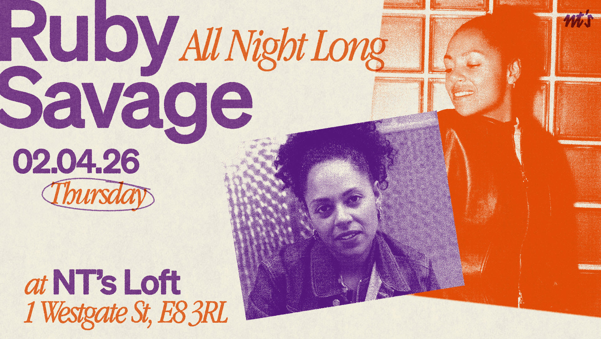 Nt's Loft: Ruby Savage [All Night Long] Cover