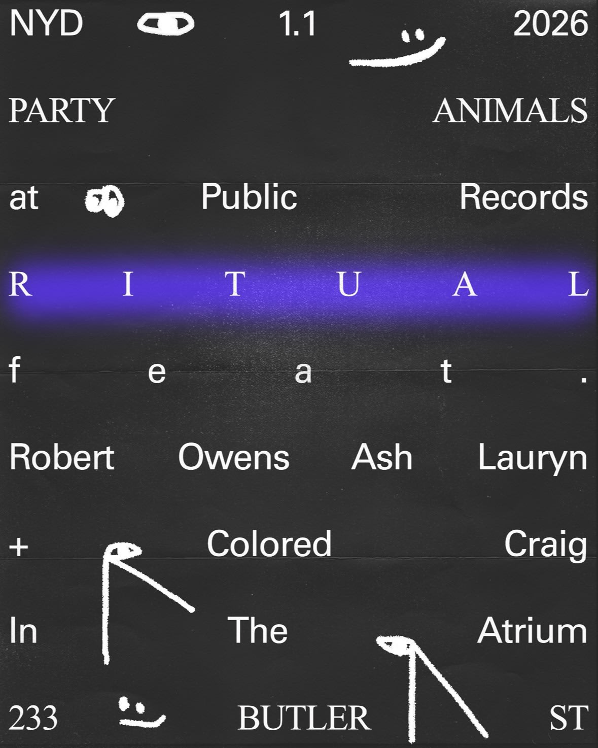 Nyd: Ritual W/ Robert Owens + Ash Lauryn + Colored Craig Cover