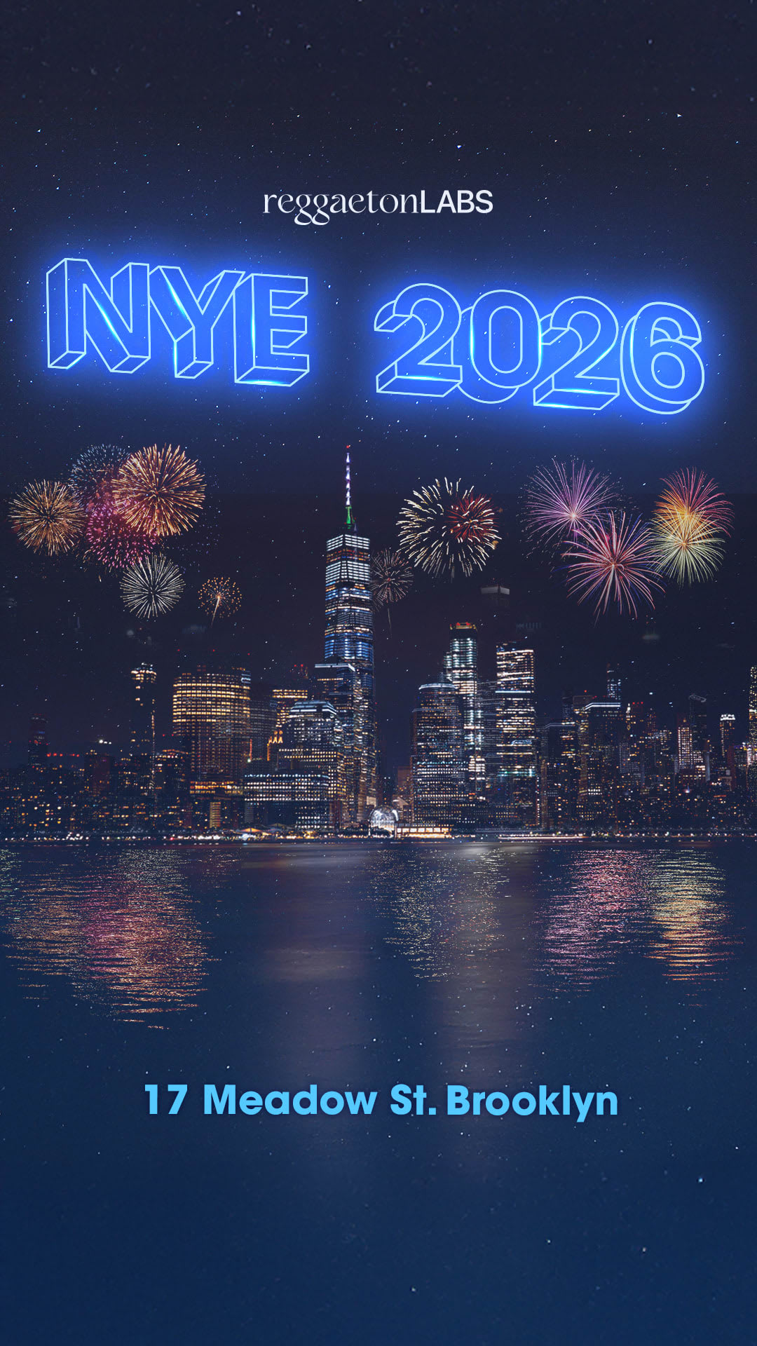 New Year's Eve Party 2026 In Brooklyn ( Reggaeton + Latin Music ) Cover