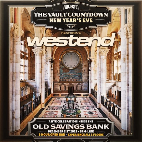 New Years Eve Savings Bank Ft. Westend Cover