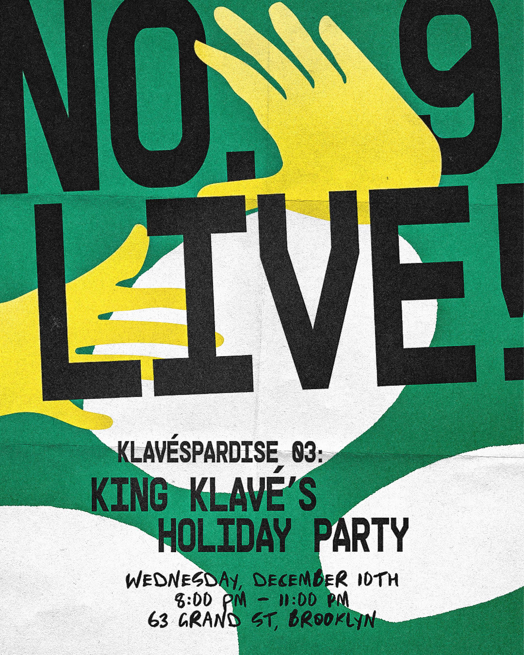 No.9 Live X Klavéspardise 03: King Klavés Holiday Party Cover