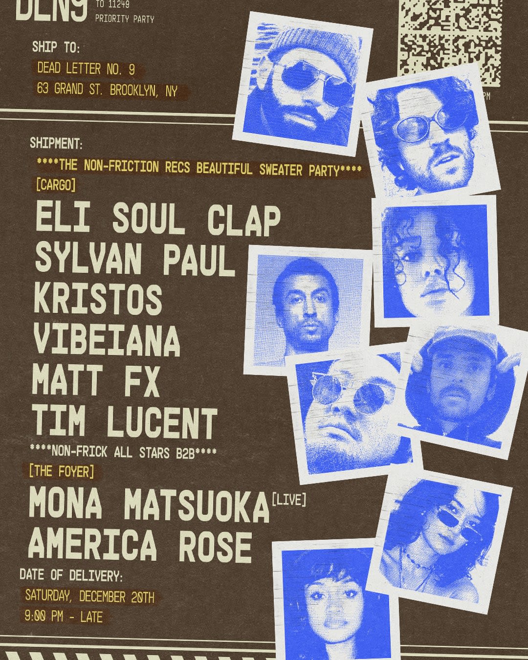 Non-Friction Records: Beautiful Sweater Party With Eli (Soul Clap), Syvlan Paul, Matt Fx + More Cover