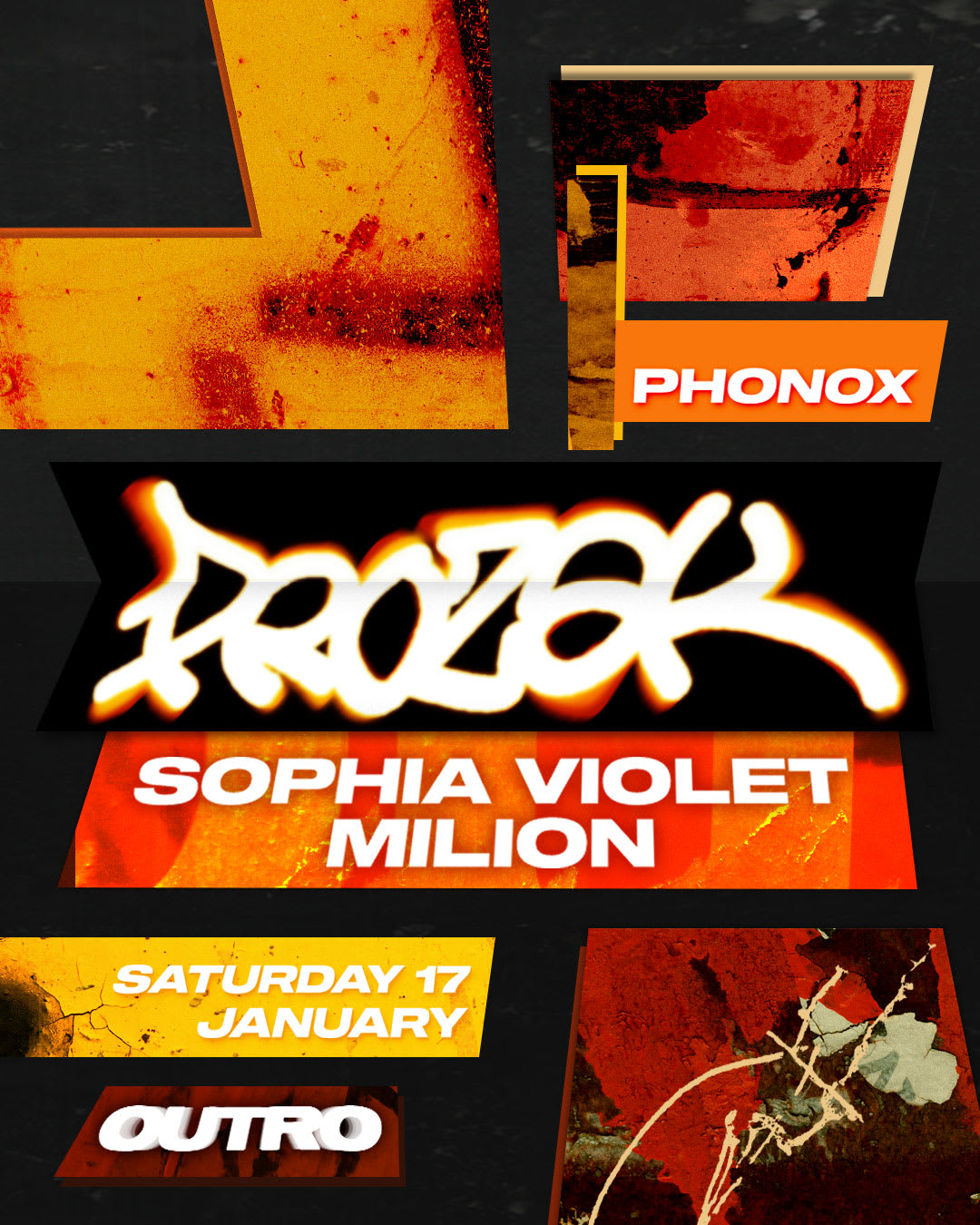 Outro: Prozak, Sophia Violet, Milion Cover