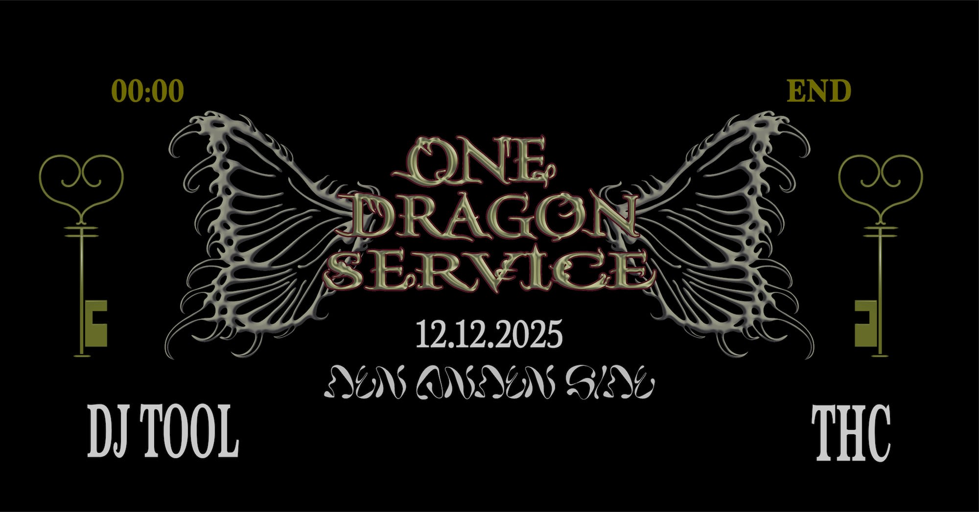 One Dragon Service With Thc & Dj Tool Cover