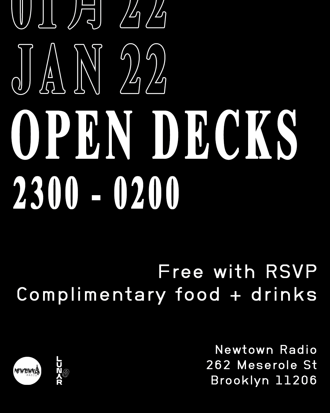Open Decks: House/Techno, Hosted By Nevadasystem Cover