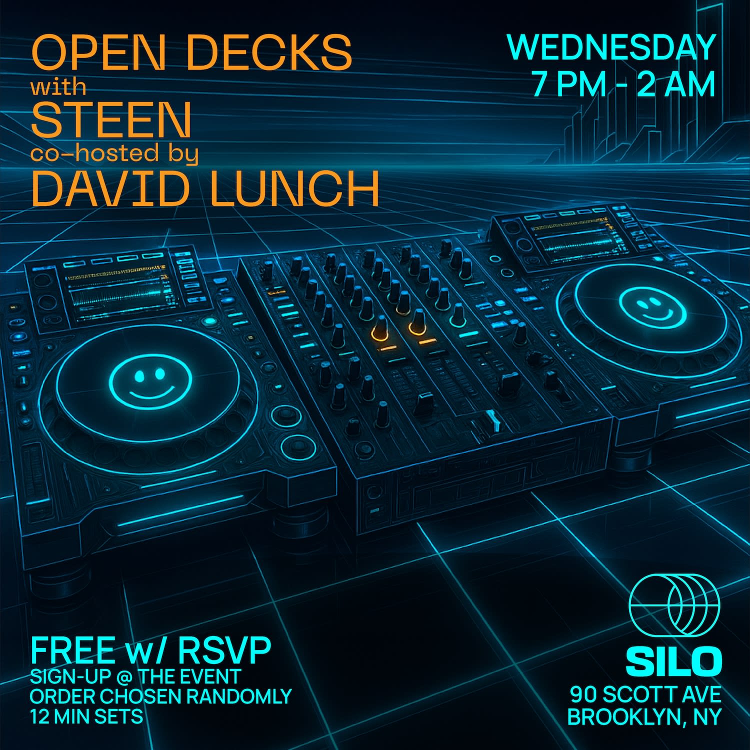 Open Decks With Steen & David Lunch Cover