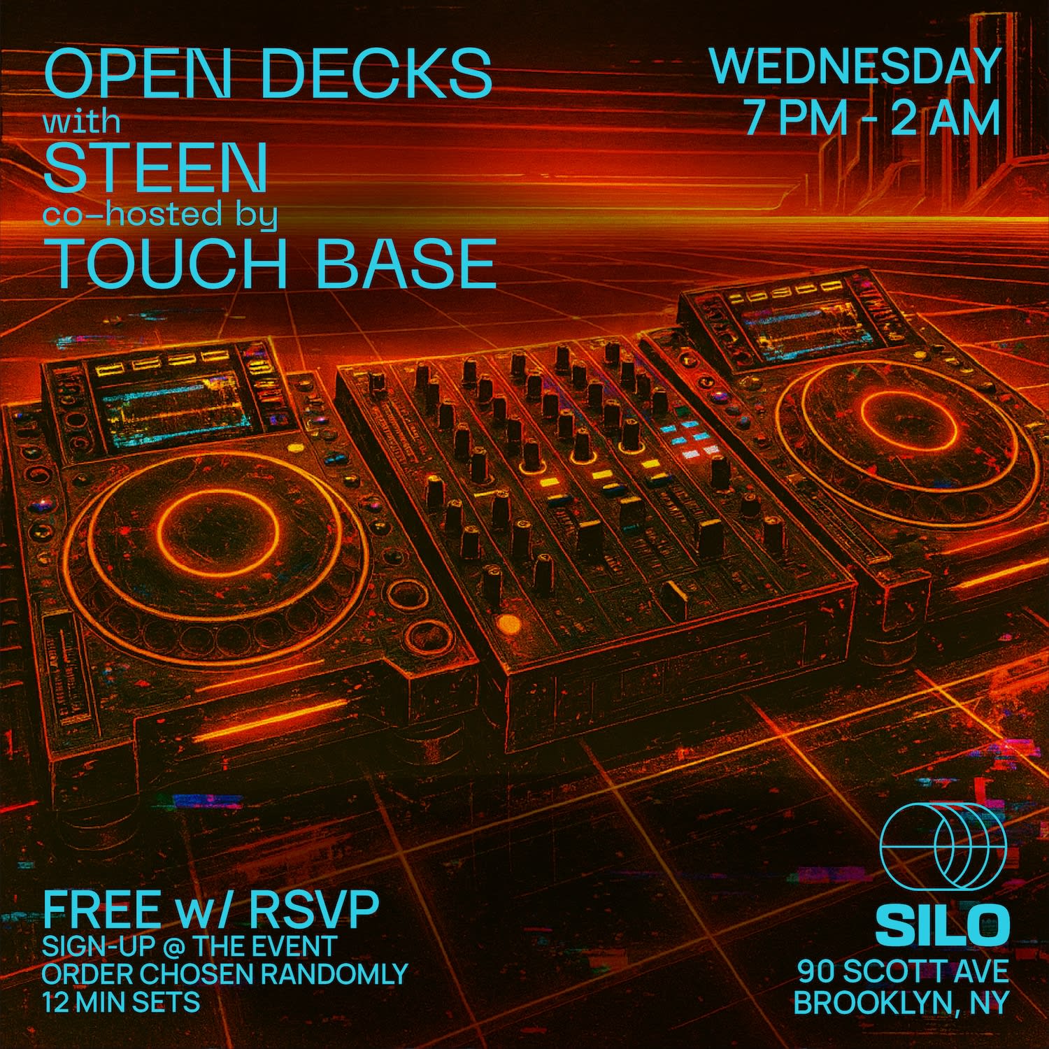 Open Decks With Steen & Touch Base Cover