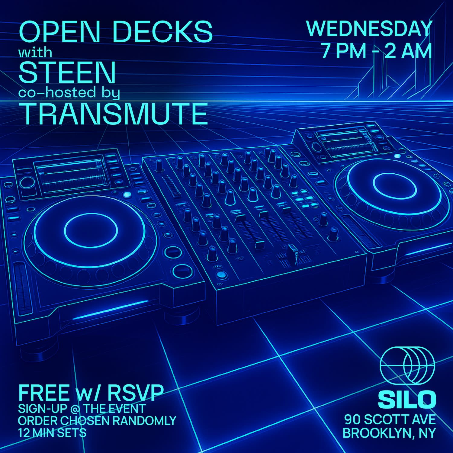 Open Decks With Steen & Transmute Cover