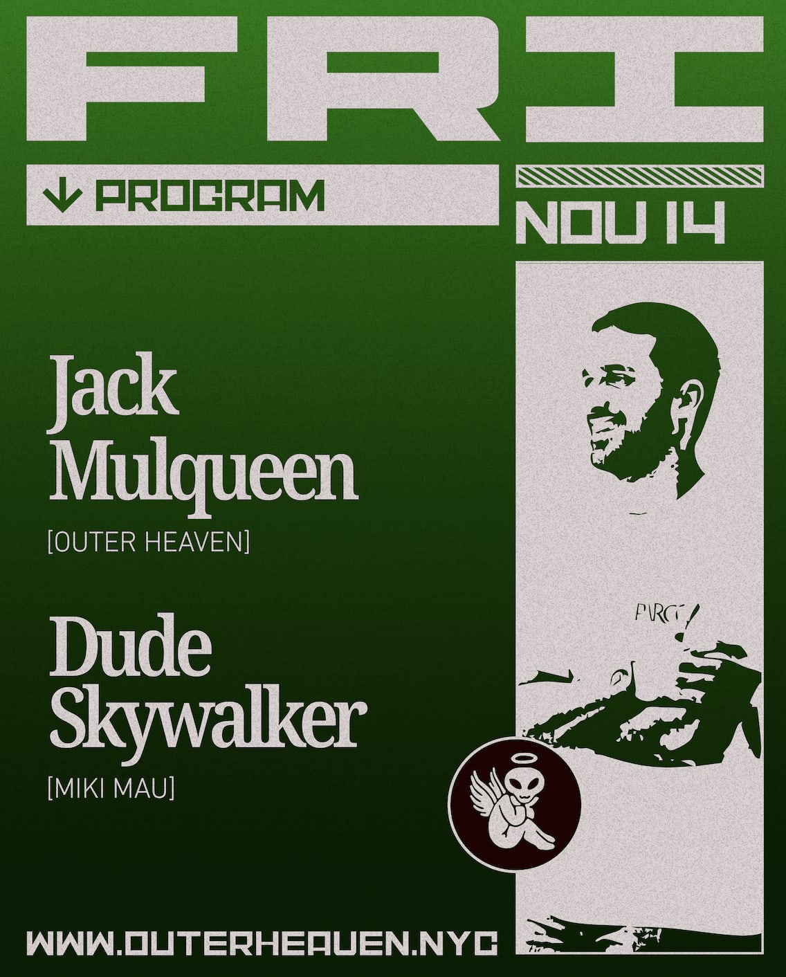 Outer Heaven Presents: Jack Mulqueen Cover