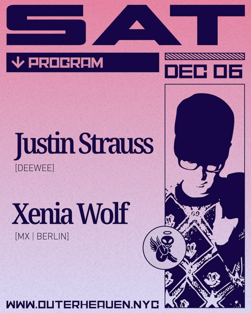 Outer Heaven Presents: Justin Strauss Cover