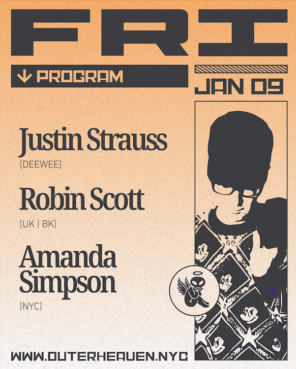 Outer Heaven Presents: Justin Strauss Cover