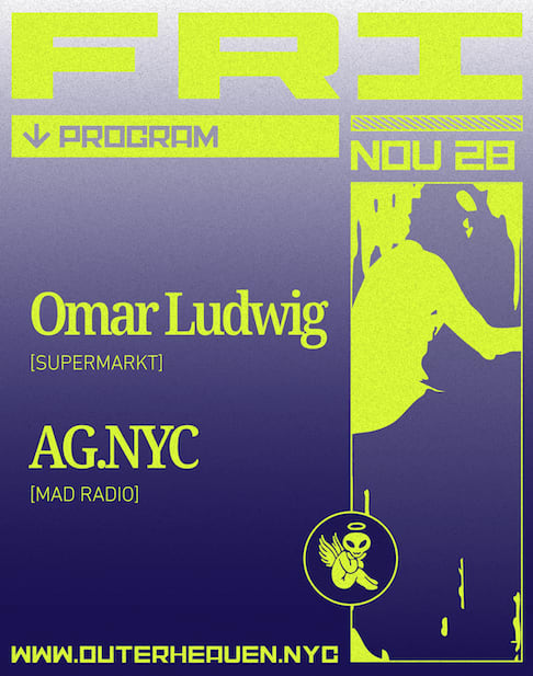 Outer Heaven Presents: Omar Ludwig Cover