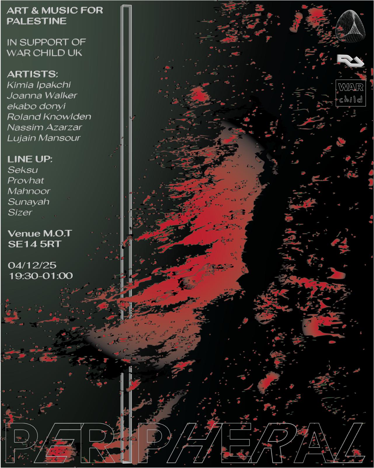 Peripheral: Art & Music Fundraiser For Palestine Cover