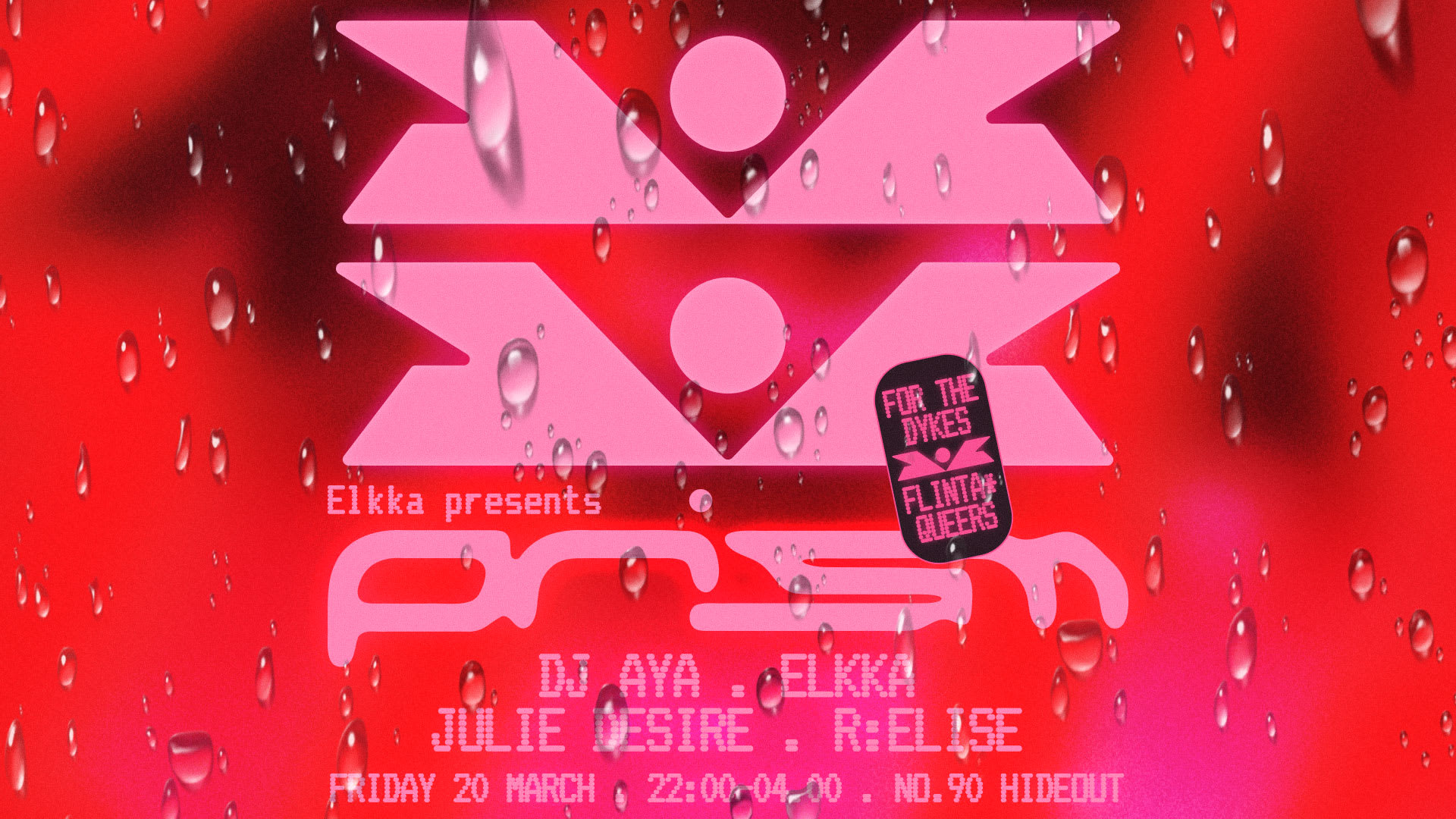 Prism: Elkka, Dj Aya, Julie Desire, R:Elise Cover