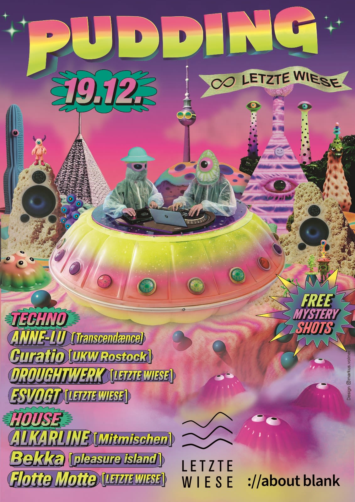 Pudding ∞ Letzte Wiese Cover