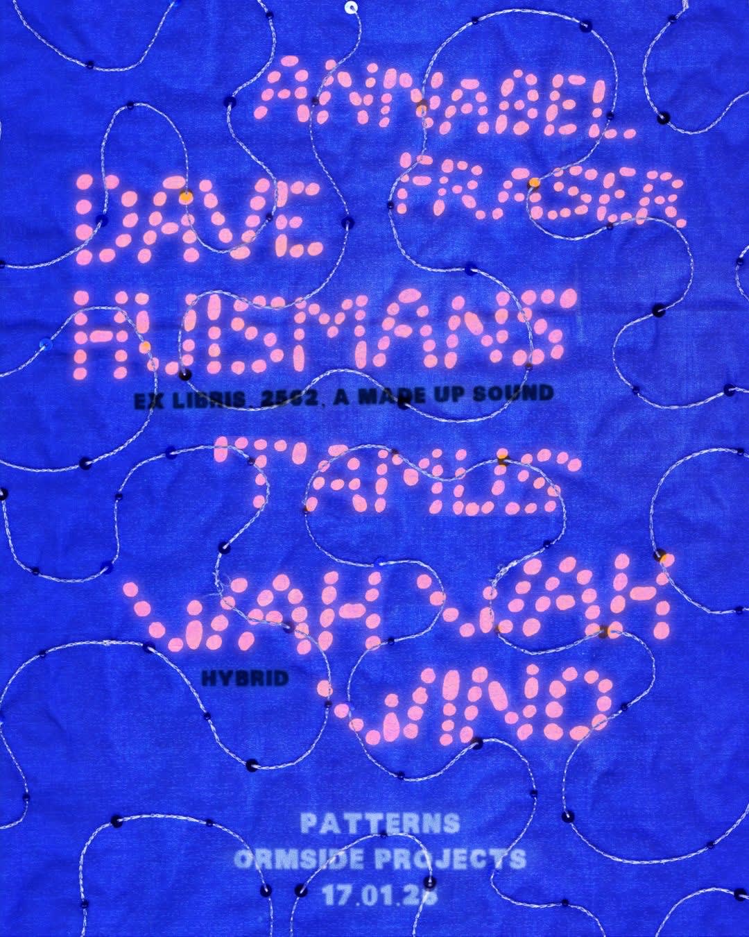 Patterns: Dave Huismans, Wah Wah Wino, Annabel Fraser And Tamus Cover