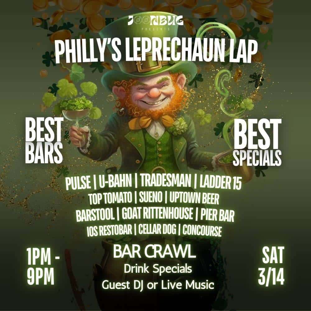 Philly St. Patrick's Bar Crawl 3-14 Cover
