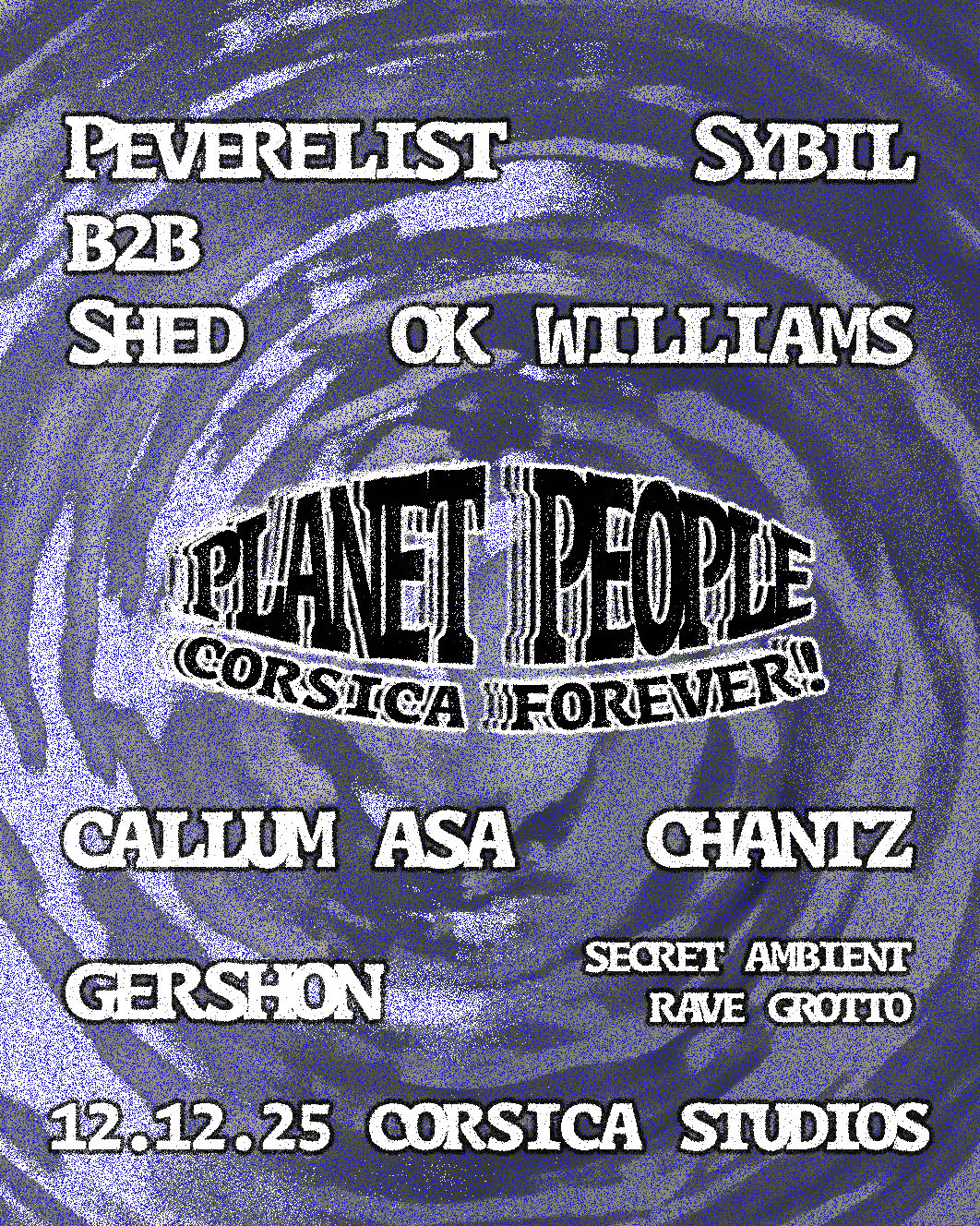 Planet People: Ok Williams, Shed B2b Peverelist, Sybil Cover