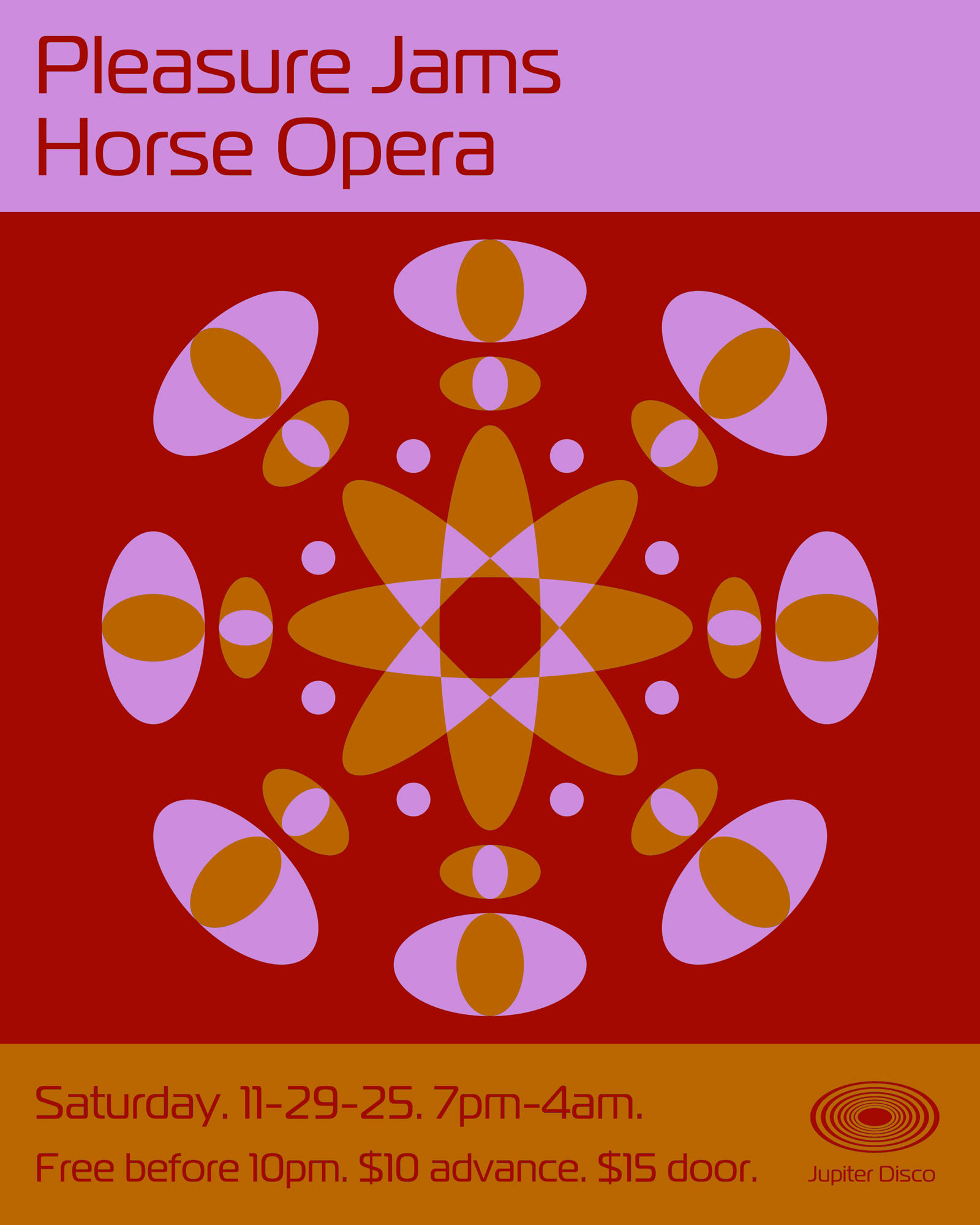Pleasure Jams + Horse Opera Cover