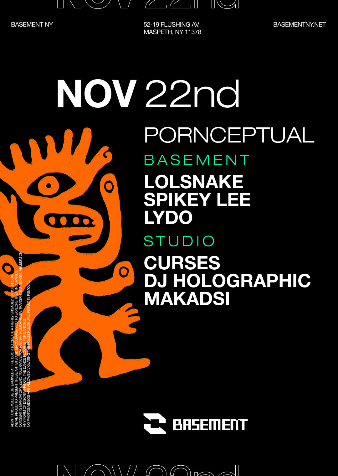 Pornceptual: Lolsnake / Spikey Lee / Lydo / Curses / Dj Holographic / Makadsi Cover