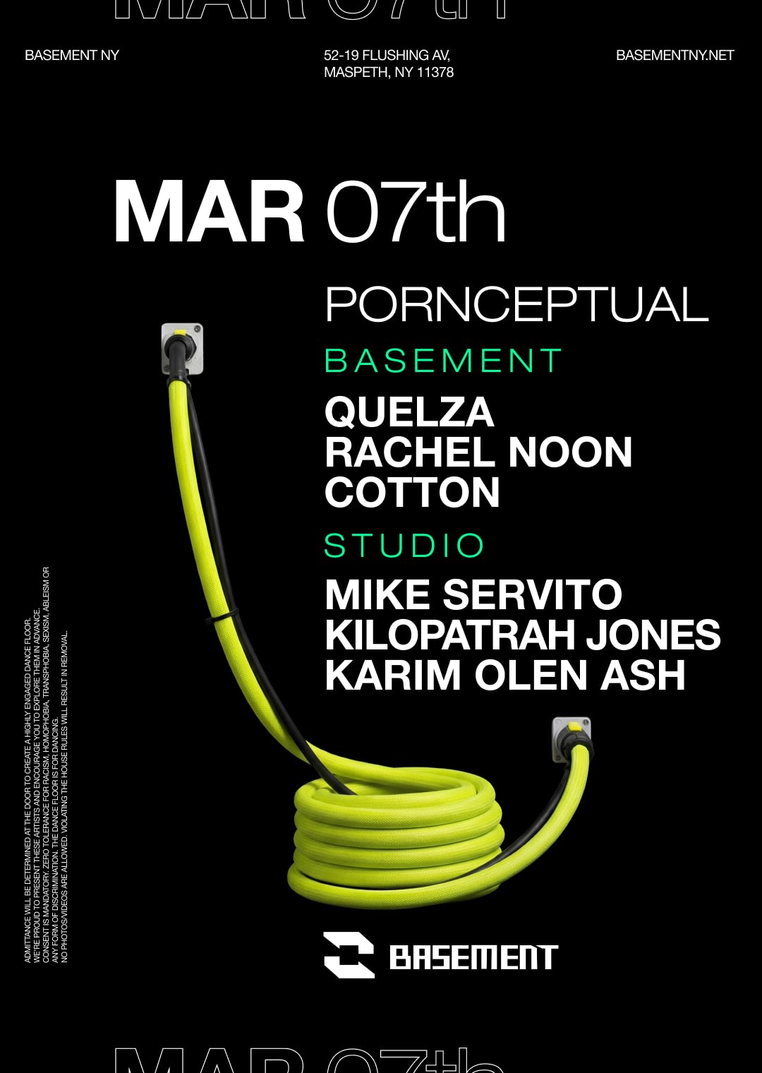 Pornceptual: Quelza / Rachel Noon / Cotton / Mike Servito / Kilopatrah Jones / Karim Olen Ash Cover