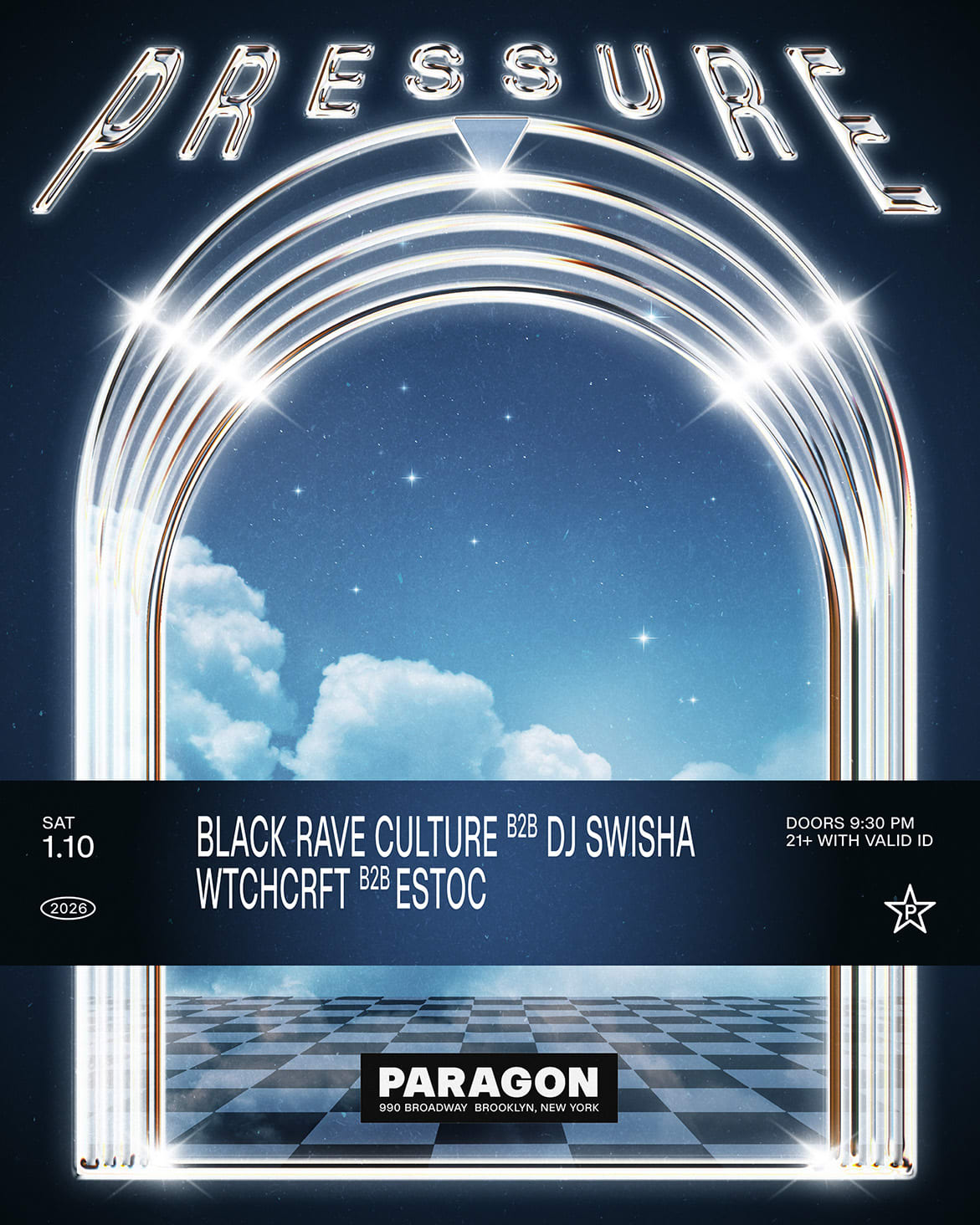 Pressure: Black Rave Culture B2b Dj Swisha + Wtchcrft B2b Estoc Cover