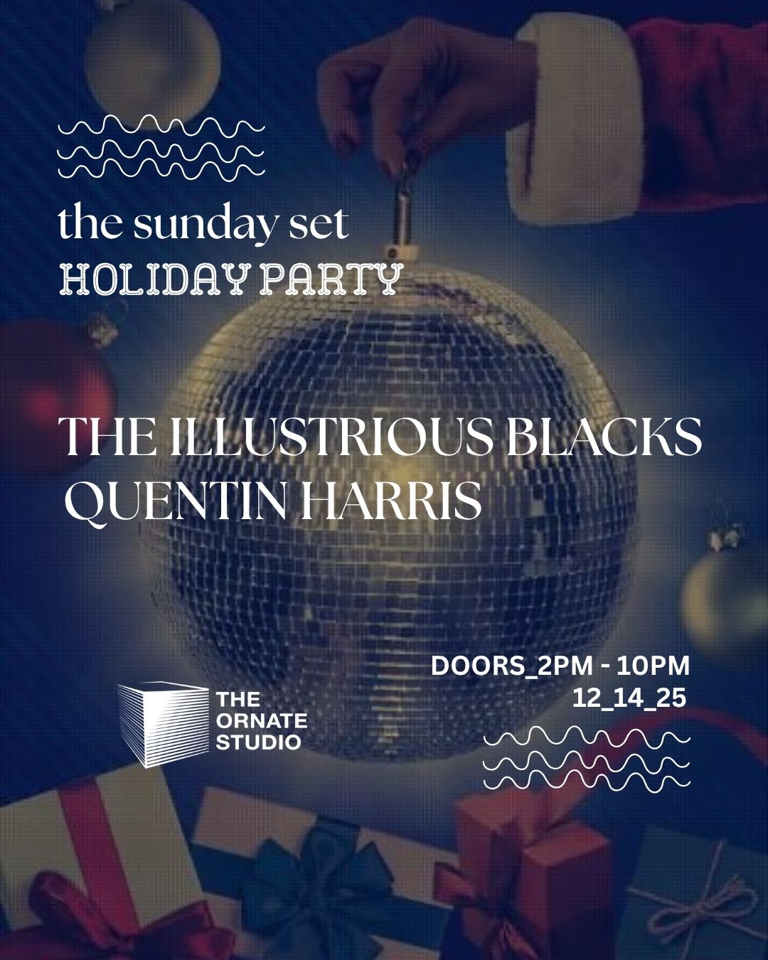 Quentin Harris & The Illustrious Blacks 'the Sunday Set' Cover