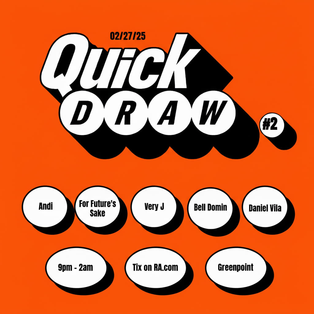 Quick Draw 002 With Bell Domin, Very J, For Future's Sake & Andi Cover