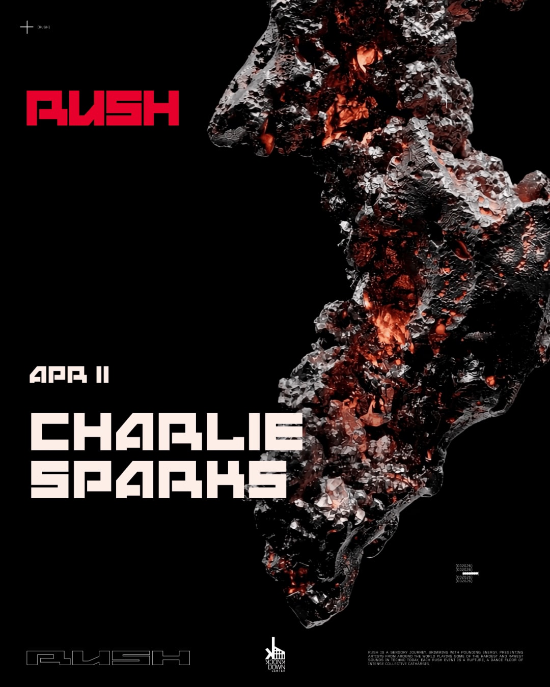Rush: Charlie Sparks Cover