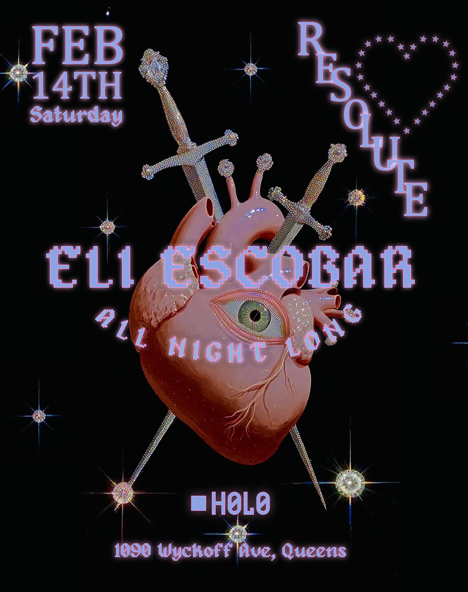 Resolute Valentine's With Eli Escobar (All-Night Long) Cover