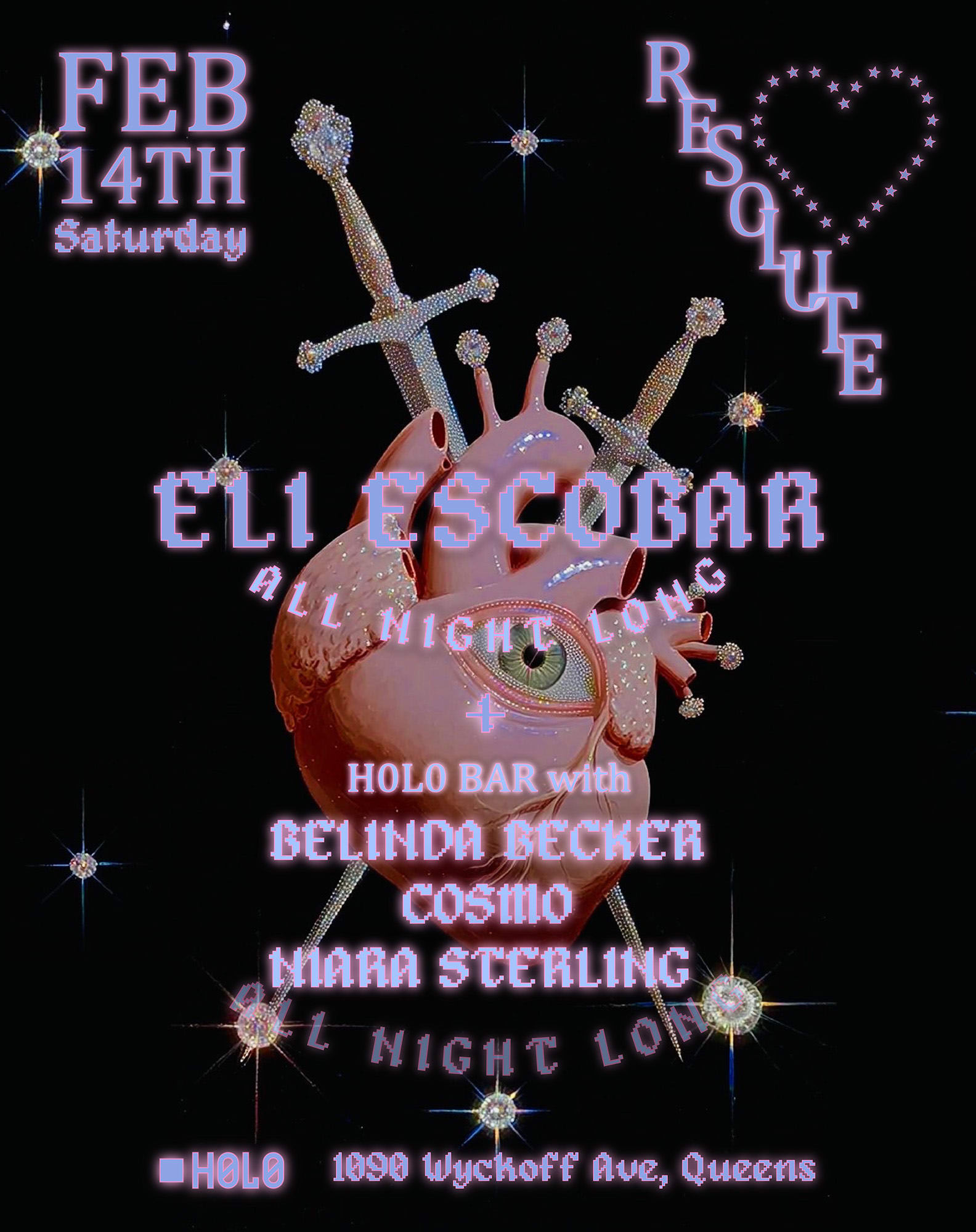Resolute Valentine's With Eli Escobar (All-Night Long) Cover