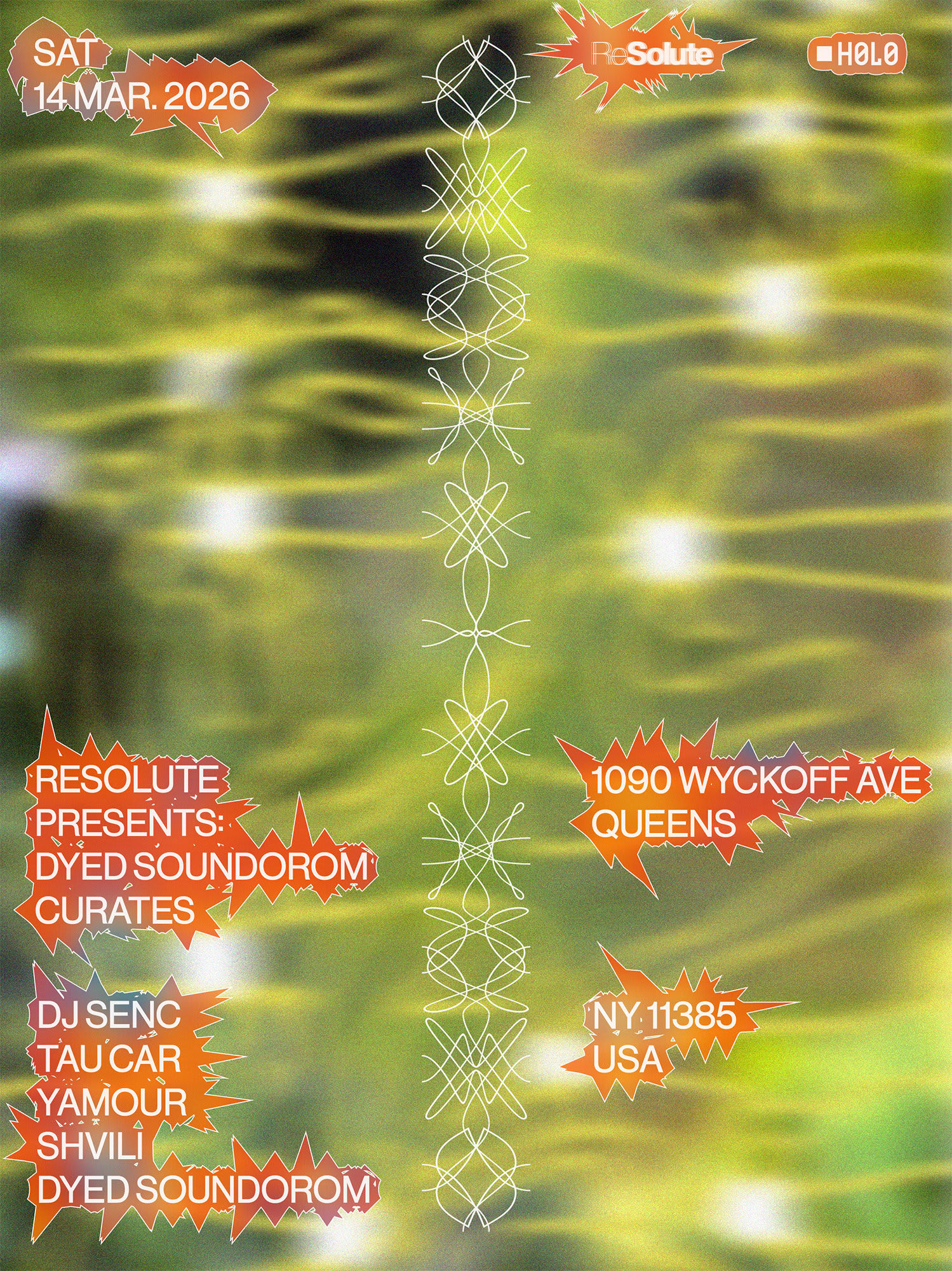 Resolute Presents: Dyed Curates Cover