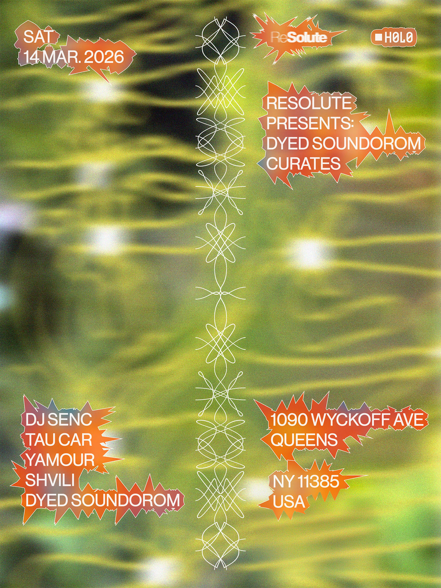 Resolute Presents: Dyed Soundorom Curates Cover