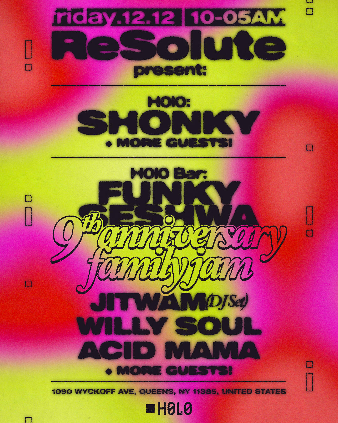 Resolute Presents: Shonky  Cover