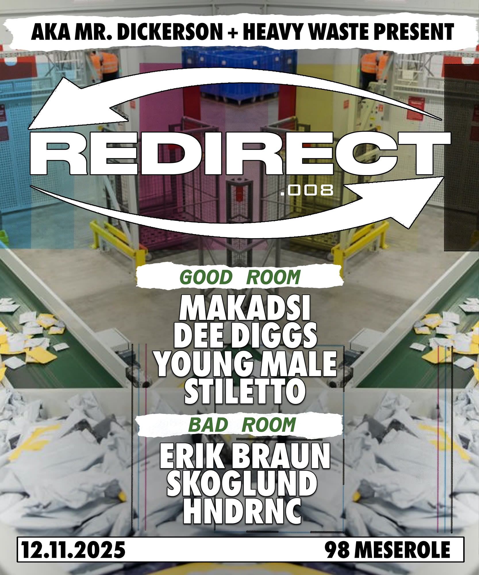 Redirect: Makadsi, Dee Diggs, Young Male, Stiletto, Erik Braun, Hndrnc, Skoglund Cover