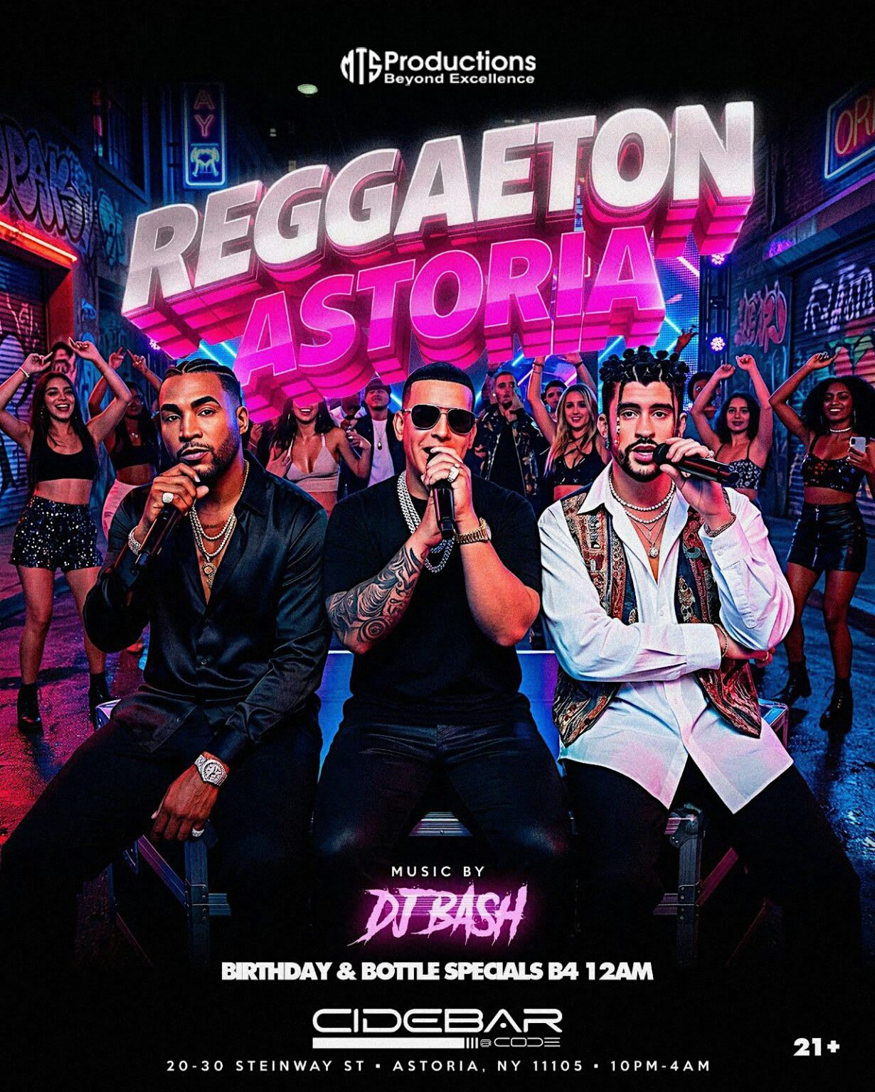 Reggaeton Astoria - Fridays At Cidebar – Nyc Dance Party – Jan 30 Cover