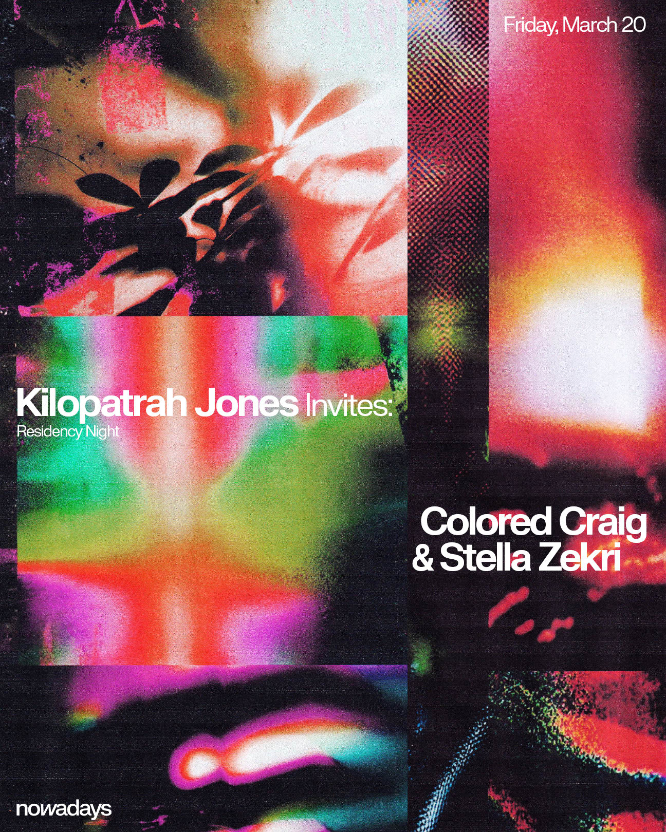 Residency Night: Kilopatrah Jones Invites Colored Craig & Stella Zekri Cover