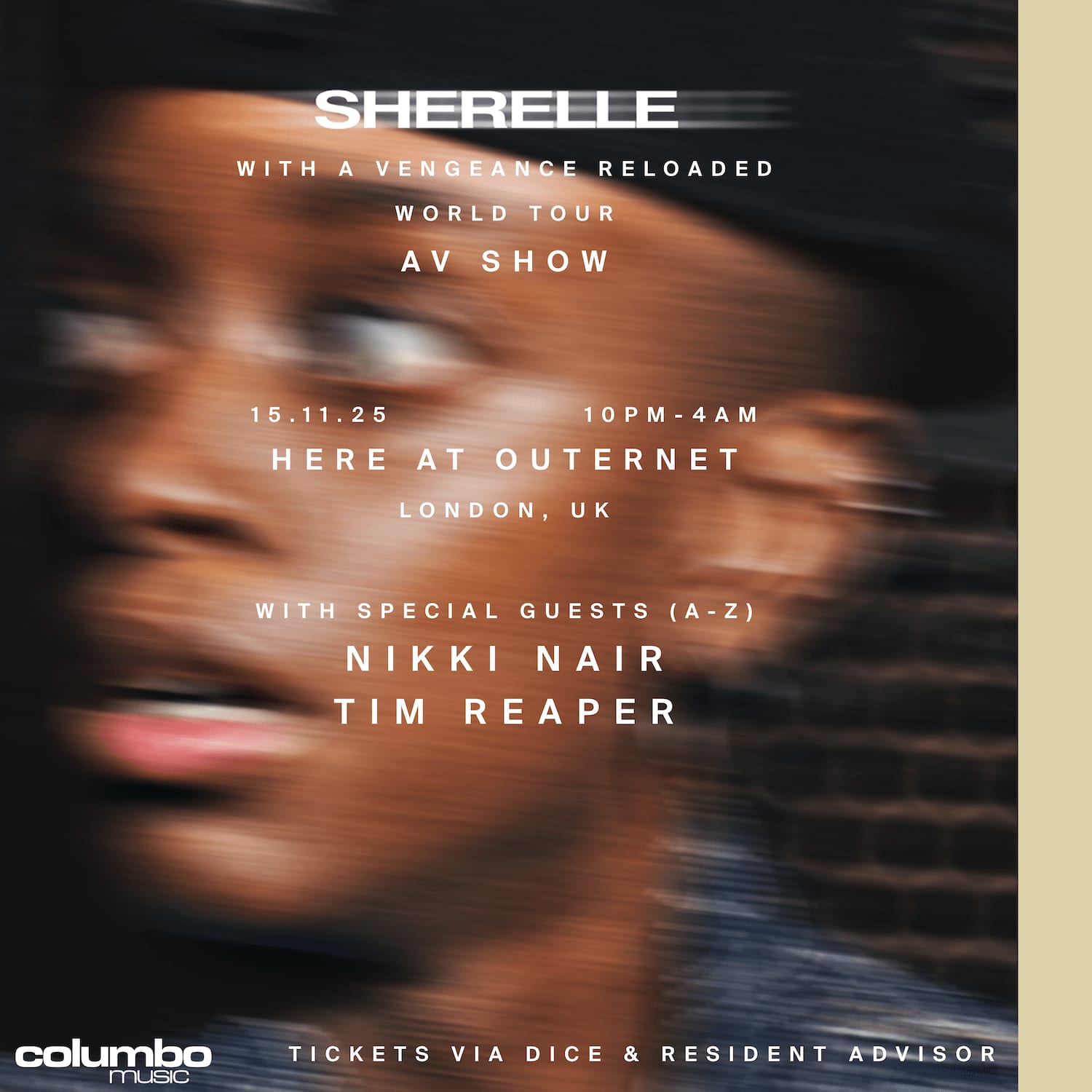 Sherelle (A/V), Tim Reaper, Nikki Nair - Here At Outernet Cover